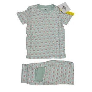 NWT Belle Cher Size 3T Blue Bunny Pajamas